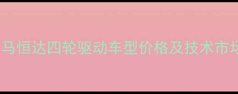 图片 2007年马恒达四轮驱动车型价格及技术市场回顾1