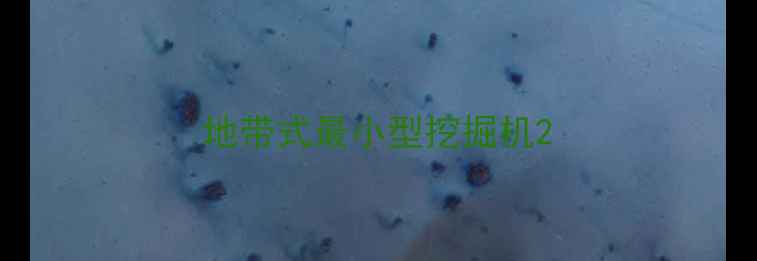 图片 地带式最小型挖掘机2