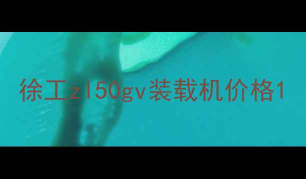 图片 徐工zl50gv装载机价格1