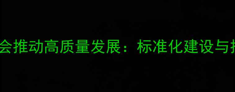 图片 挖掘机行业自律协会推动高质量发展：标准化建设与技术创新双轮驱动2