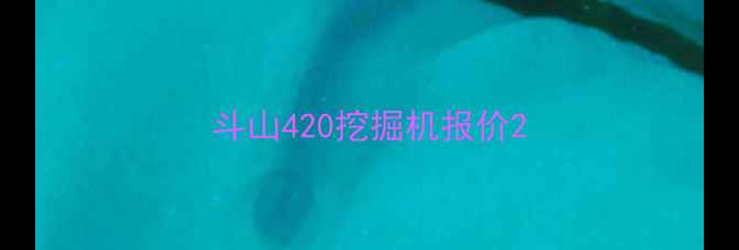 图片 斗山420挖掘机报价2