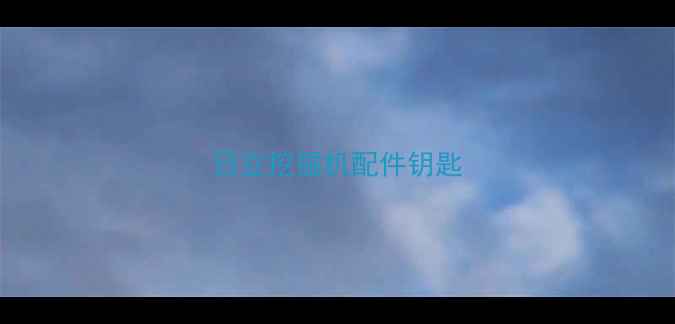 图片 日立挖掘机配件钥匙
