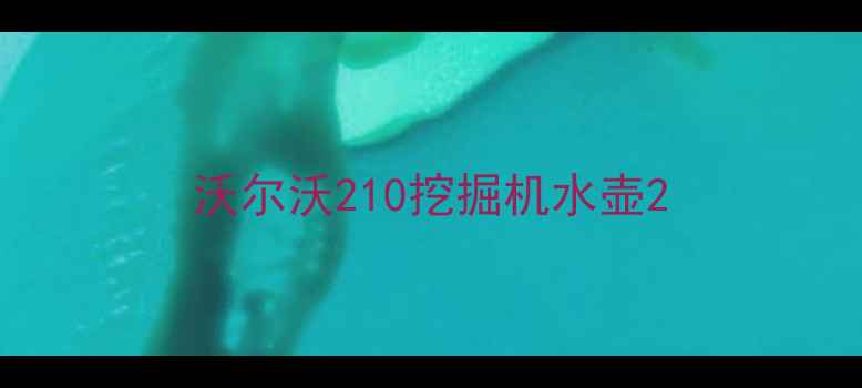 图片 沃尔沃210挖掘机水壶2