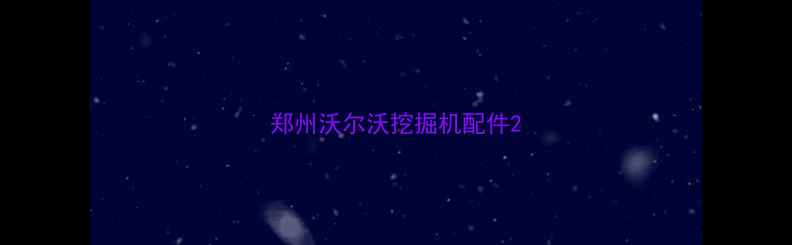 图片 郑州沃尔沃挖掘机配件2
