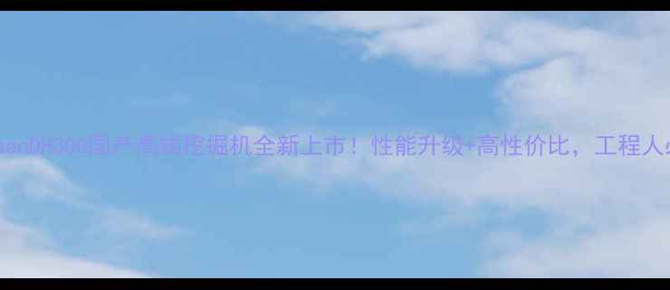 图片 🔥DoosanDH300国产高端挖掘机全新上市！性能升级+高性价比，工程人必看！